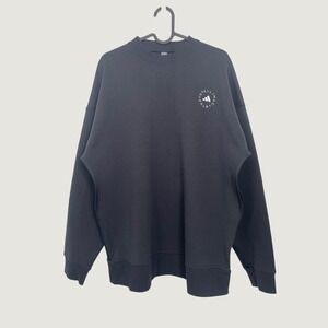 Adidas by Stella McCartney Oversized Side Cutout Sweatshirt Black Small